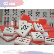 CLAI Game Domino Stone Set Thick Block Gaple QQ Mahjong Card 1.7CM 047-2