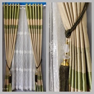 BISA COD BAYAR DI TEMPAT / gorden pelangi warna Coklat/gorden jendela/tirai jendela/tirai pintugorde