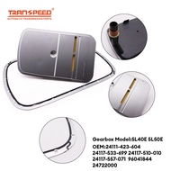 5L40E 5L50E Transmission Oil Filters Pan Gasket Kit 24111423604 For BMW CADILLAC