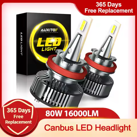2x H4 H7 H8 H11 9005 9006 LED Headlight Canbus 16000Lm H11B H9 HB3 HB4 HIR2 9012 LED Lamp Bulb Auto 