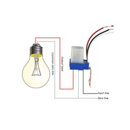 Switch Automatic Auto On Off Street Light Sensor Switch DC AC 12V 110V 220V 24V