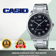 ❖▦(2 YEARS WARRANTY) Casio Original MTP-V001D-1B Standard Analog-Men's Watch WATCH FOR MAN / JAM TAN