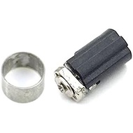 Spin Axis Barrel Hinge Rotating Shaft for Nintendo DS Lite NDSL Replacement (Black)