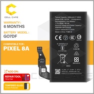 Battery For Google Pixel 8A, GO7DF (4492mAh)