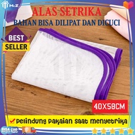 ALAS SETRIKA Baju Bahan Kain Jaring 40X58cm Warna Random - Alas Setrika Anti Lengket - Tatakan Setri