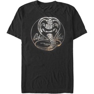 Men's cotton T-shirt Superhero Stuff Mens Cobra Kai Snake Logo T-Shirt