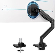 Premium Heavy Duty Monitor Arm for 17 to 49 inch Screens up to 44lbs, Fully Adjustable Ultrawide Sin
