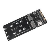 M.2 To SATA Adapter SFF-8654 To M2 NVME SSD 22Pin SATA To M2 Expansion Card 2 in 1 Combo Adapter for
