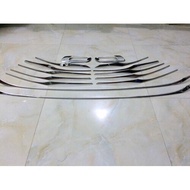 Phụ kiện Camry 2019-2020-2021-2022 Ốp độ mặt calang sáng bóng phụ kiện độ xe ô tô