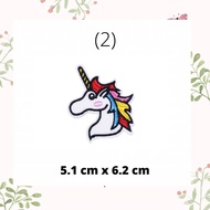 BORDIR PATCH KARTUN SERIES 2 IRON ON/ PATCH BORDIR LUCU / BORDIR PATCH MURAH / IRON PATCH CARTOON CU