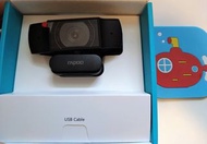 Rapoo 高清廣角視像鏡頭 Webcam (免驅動) 攝像頭 | ZOOM 網上開會、網課使用