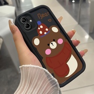 Case For Samsung Galaxy A04 M04 F04 A04E Shockproof Bear Phone