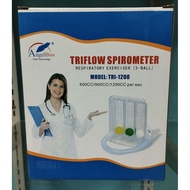 Triflow Spirometer Respiratory exercise (3ball)