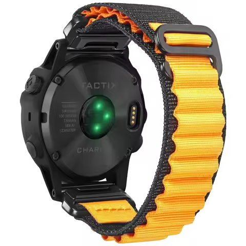 HEMSUT Watch Band For Garmin Fenix Nylon Quickfit 20 22 26mm Strap Compatible With Tactix/Vivoactive