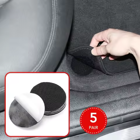 5 Pairs Strong Stickers Adhesive Hook Loop Tape For BMW E30 E36 E39 E46 E60 E70 E87 E90 E92 E71 F10 