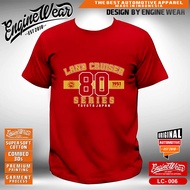 kaos Land cruiser vx80 Baju Offroad toyota Hardtop Tshirt Mobil Jeep otomotif 4WD 4x4 lc006