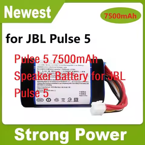 Pulse 5 7500mAh Speaker Battery for JBL Pulse 5