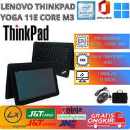 LAYAR SENTUH LAPTOP PELAJAR LAPTOP LENOVO YOGA 11E INTEL CORE M3 TOUCHSCREEN 4GB/128SSD WIN 10 PRO