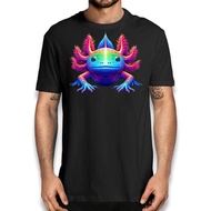 Axolotl Animal Art T-Shirt - Novelty Axolotl Lovers Graphic Tee