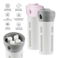 Latest Super Travel Bottle 4In1 Bottle I846 New 4 In 1 Travel Toiletries