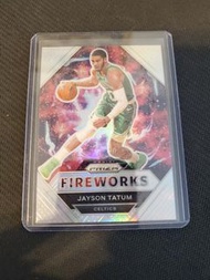 Jayson tatum prizm fireworks silver