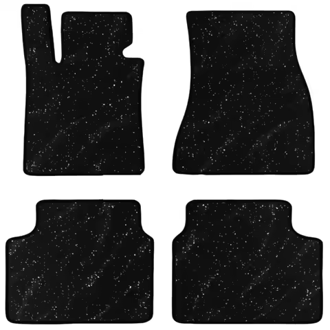 4PCS Starry Sky Blanket Custom Car Floor Mats For BMW X5 E53 E70 F15 G05 F85 F95 Auto Carpets Foot l