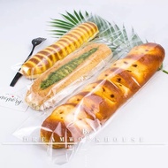Baking Flat Packaging Bag Long Caterpillar Packaging Bag Large Long Soft European Bag Bread Short Ba