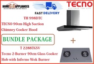 TECNO HOOD AND HOB FOR BUNDLE PACKAGE ( TH 998DTC &amp; T 2288TGSV ) / FREE EXPRESS DELIVERY
