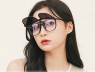 型格❗️可摺疊太陽眼鏡夾片 可上翻 時尚大框可掀折疊夾式 寶麗來偏光太陽眼鏡 🕶️ Adapt. clip for prescription glasses