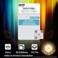 [GNA] 110 Pcs 63.5x88mm 60um Card Sleeves by Sleeve Kings 8810 | 63.5 x 88 mm 88mm 63.5x88 60 Micron