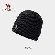 Camel Outdoor Knitted Hat Autumn Winter Fashion Warm Hats Men Women Comfortable Headgear
