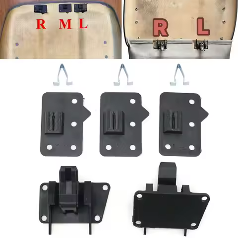 Front Seat Cushion Backrest Upper Lower Bracket Fixed Buckle Clip For AUDI A4 B7 04-08 A3 S3 8P 04-1