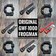 () GWF-1000 ORIGINAL CASIO FROGMAN REPLACEMENT BEZEL AND BAND. RESIN QUALITY.