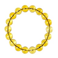 【正佳珠寶】琥珀藍珀 頂級金藍高淨水11.4-11.8mm 琥珀藍珀手珠