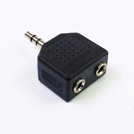 3.5 mm male to 2 female Aux Jack Converter Adapter Audio Splitter Stereo Splitter Dual Headset and D