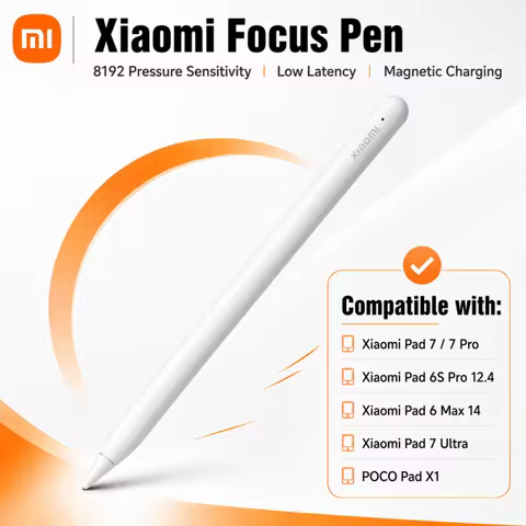 Original Xiaomi Focus Pen,Smart Drawing Pen,Compatible with Mi Pad 7,7 Pro, 6S Pro and POCO PAD X1,S