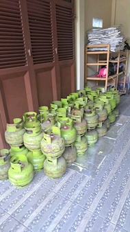 Ready! Tabung gas 3Kg kosong BERGARANSI murah (perdana/rollingan) TANPA ISI Tabung Melon Hijau SNI L