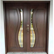 Pintu Kayu Depan Cermin Door Glass UA71