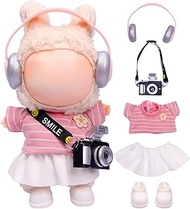 5-Piece Doll Sports Clothes for 17cm/15cm Dolls (No Doll), Fashion Dolls Outfits Accessories Set wit