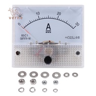 85C1-A Dc Analog Ampere Meter Panel Meter Gauge 30A Amp Gauge Current Mechanical Ammeters