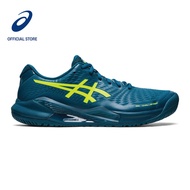 ASICS Men GEL-CHALLENGER 14 Tennis Shoes in Restful Teal/Safety Yellow