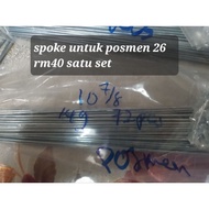 Posmen bicycle spokes