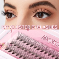 KILIGMATA 60 Clusters D Curl Volume Individual Eyelash Extensions 10D/20D Wispy Lashes Clusters DIY 