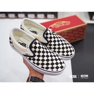 Original Vans Shoes kasut vans lazy shoes Classic Canvas Shoes Men's and Women's Shoes Couple Shoes 