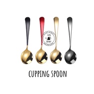 Coffee Cupping Spoon 15.8x4.4cm Coffee flavored cupping Spoon/