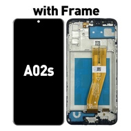 LCD with FRAME for SAMSUNG A02s Compatible For ORIGINAL LCD Skrin Touch Screen Replacement