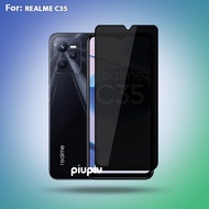 LAYAR Tempered Glass Screen Realme C35 Anti-Scratch Screen Protector
