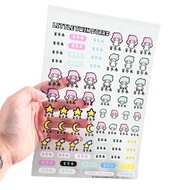 Sanrio 三麗鷗聯名立體水晶貼紙 雙星仙子 original sticker