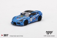 MINI GT HKS Toyota GR Supra No.77 FAT FIVE RACING 2020 D1 Grand Prix