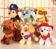Paw Patrol Dogs Plush Toys / 20cm/ Chase / Skye / Rocky / Marshall / Rubble / Zuma